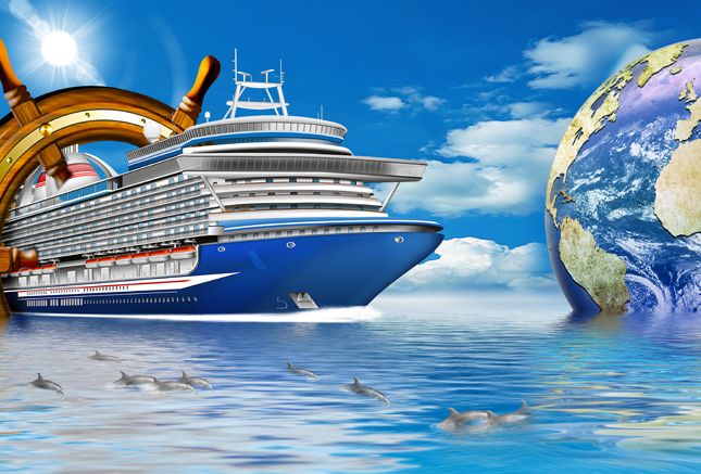 Cruise around the world